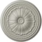 Ekena Millwork Alexa Ceiling Medallion (Fits Canopies up to 2 7/8"), Hand-Painted Pot of Cream, 20 1/2"OD x 1 7/8"P CM20ALPCF - alternate 1